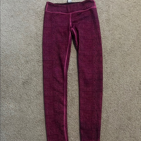 Ivivva Pink Patterned Leggings for Kids - Picture 1 of 4